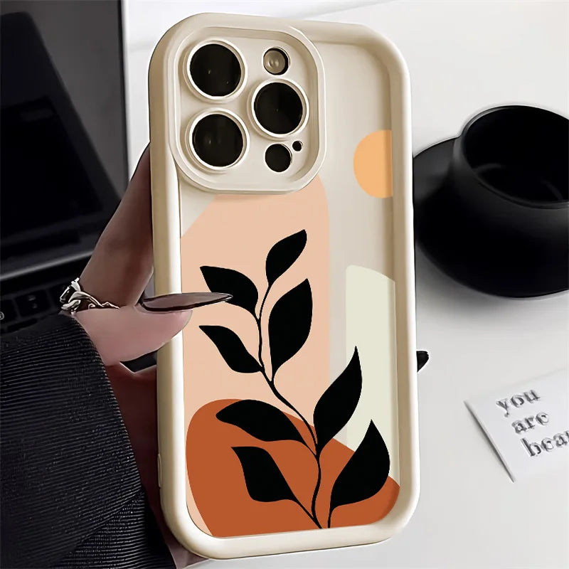 Abstract Plants Phone Case