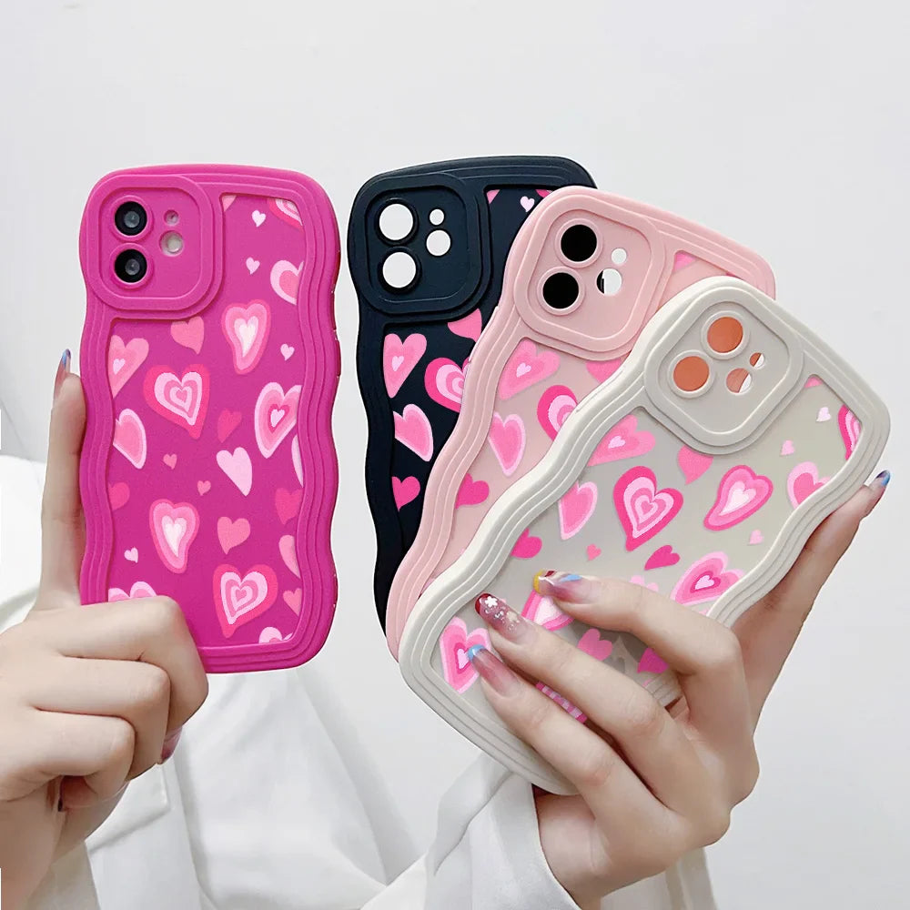 Cute Love Heart Phone Case