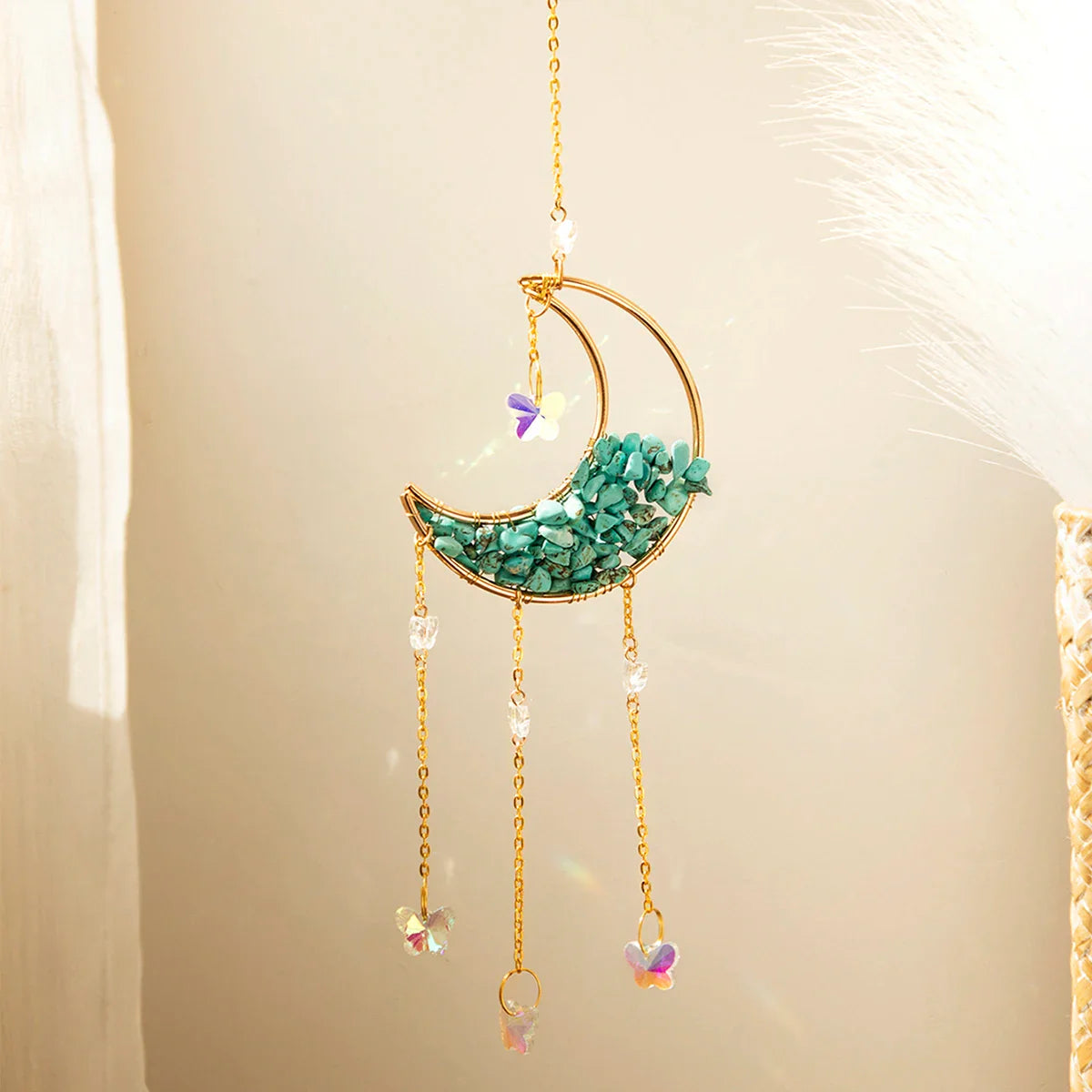 Crystal Moon Suncatchers