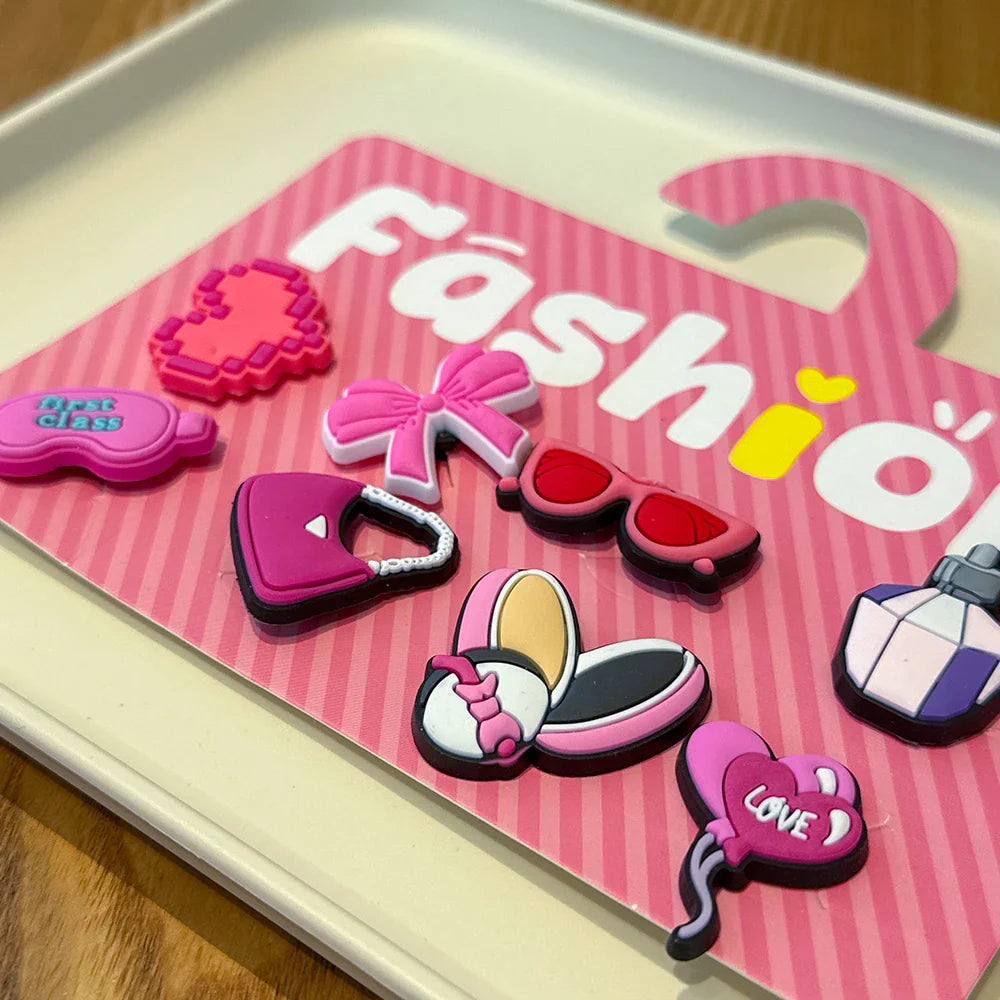 Luxury Diy Charms Holes Phone Case For iPhone