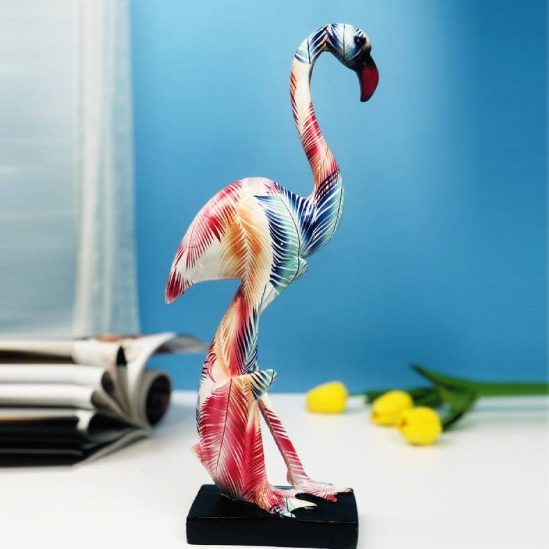 Flamingo Abstract Statues