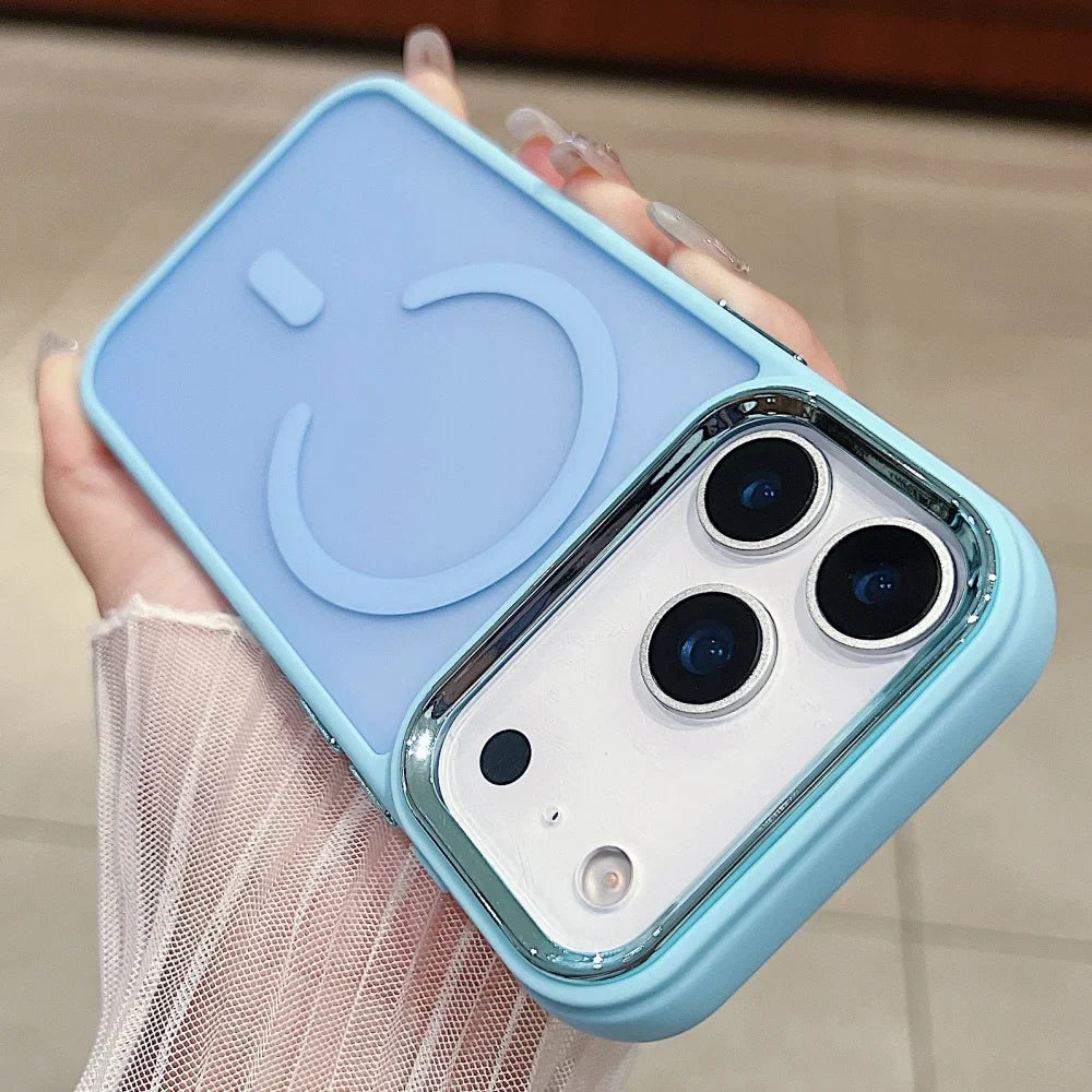 Ultra Thin For Magsafe Wireless Charge Clear Phone Case For iPhone