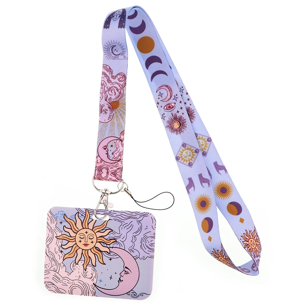 Witchy Lanyard Key Ring Badge