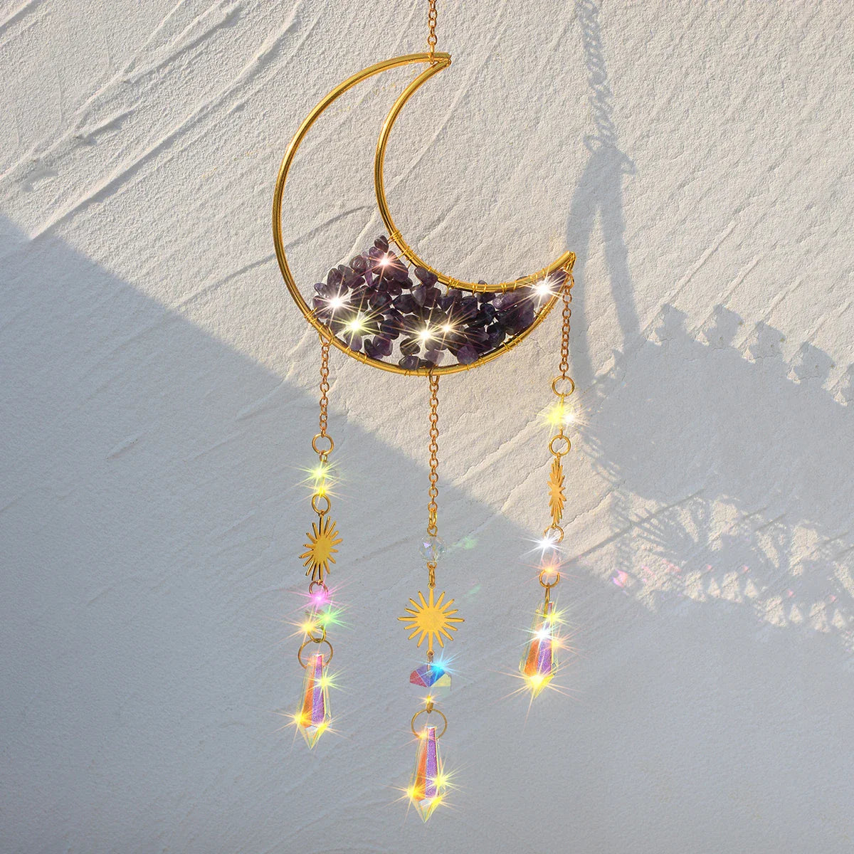 Crystal Moon Suncatchers