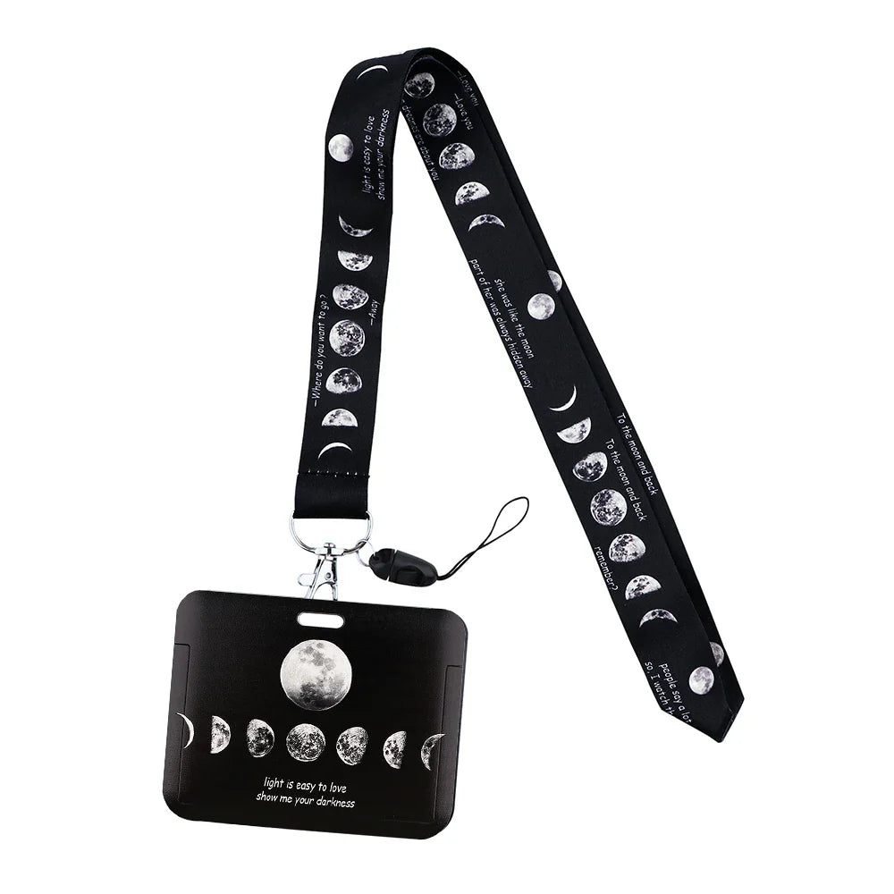 Witchy Lanyard Key Ring Badge