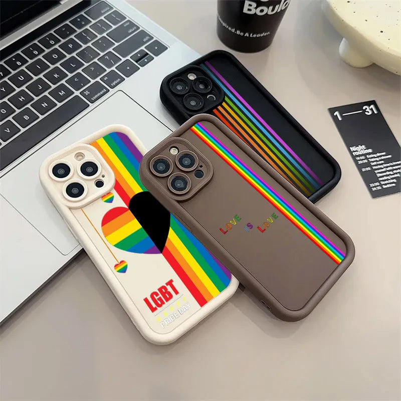 Rainbow Pride Flag Lesbians Phone Case