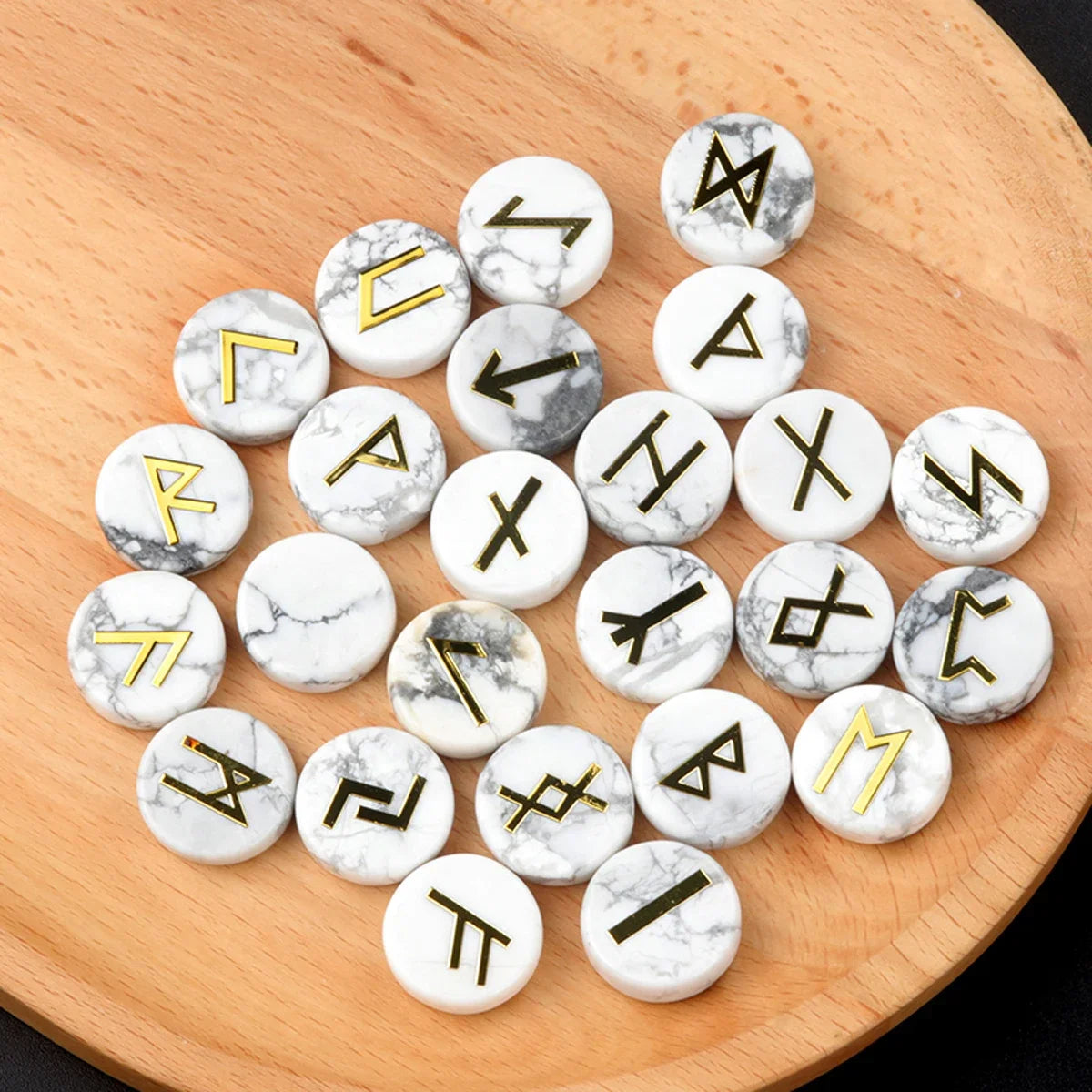 Round Crystal Runes