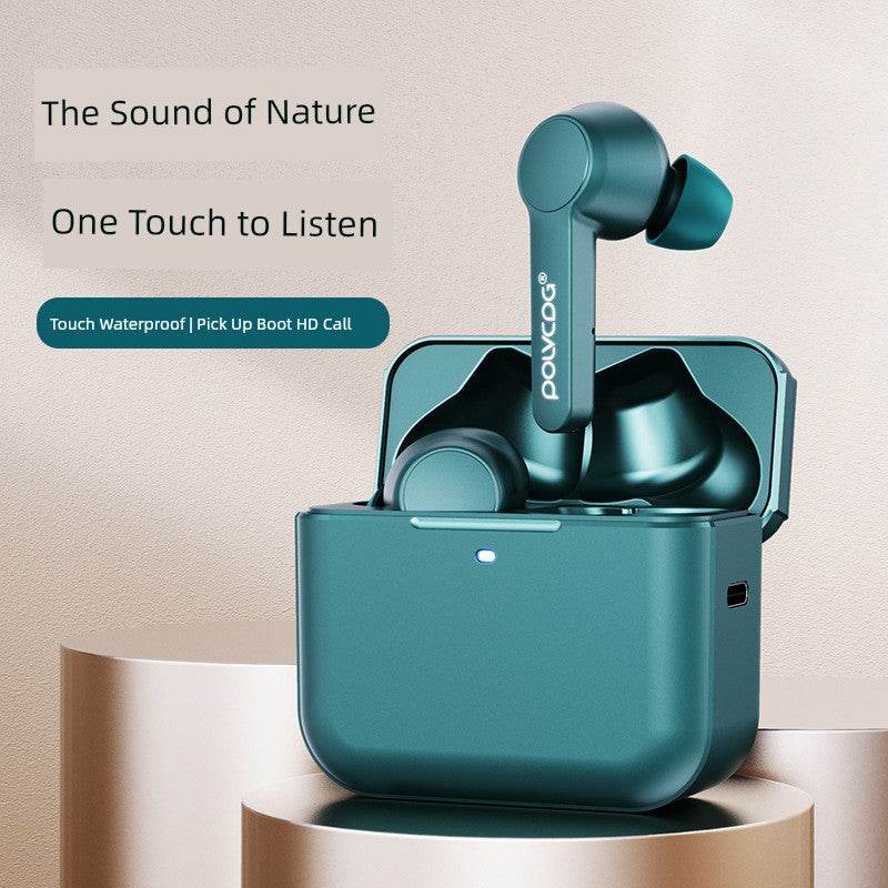 Polvcog X7 True Wireless TWS Bluetooth Headset Binaural in-Ear Sports Game Long Standby Endurance Noise Reduction