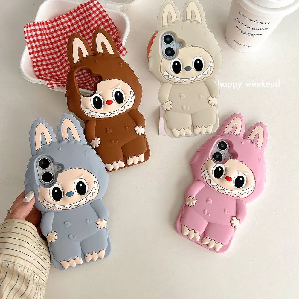 Kawaii Cartoon LaBuBu Monsters Phone Case