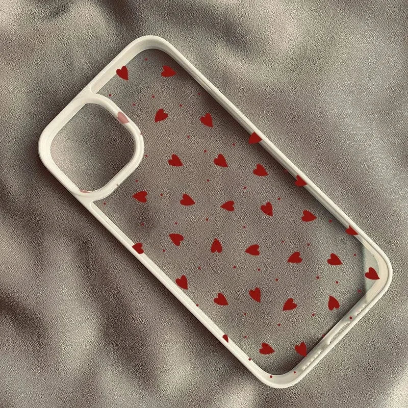 Fashion Pink Little Love Heart Phone Case