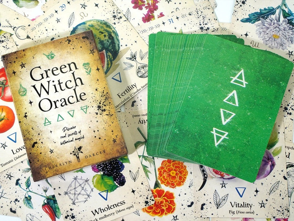 Green Witch Oracle Cards Deck