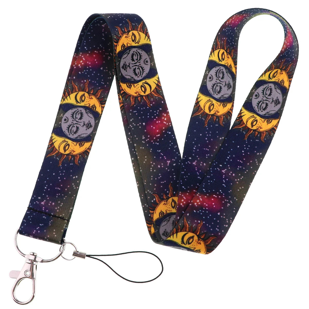 Witchy Lanyard Key Ring Badge