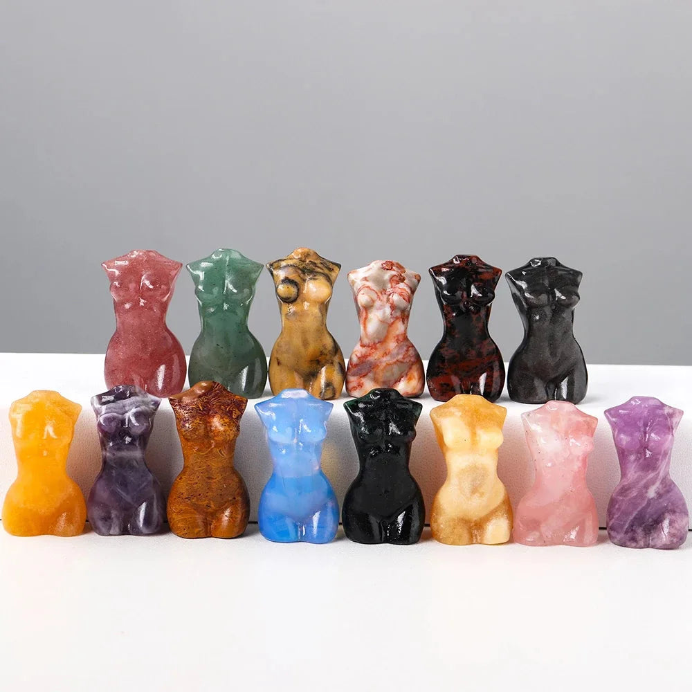 Crystal Female Figurines