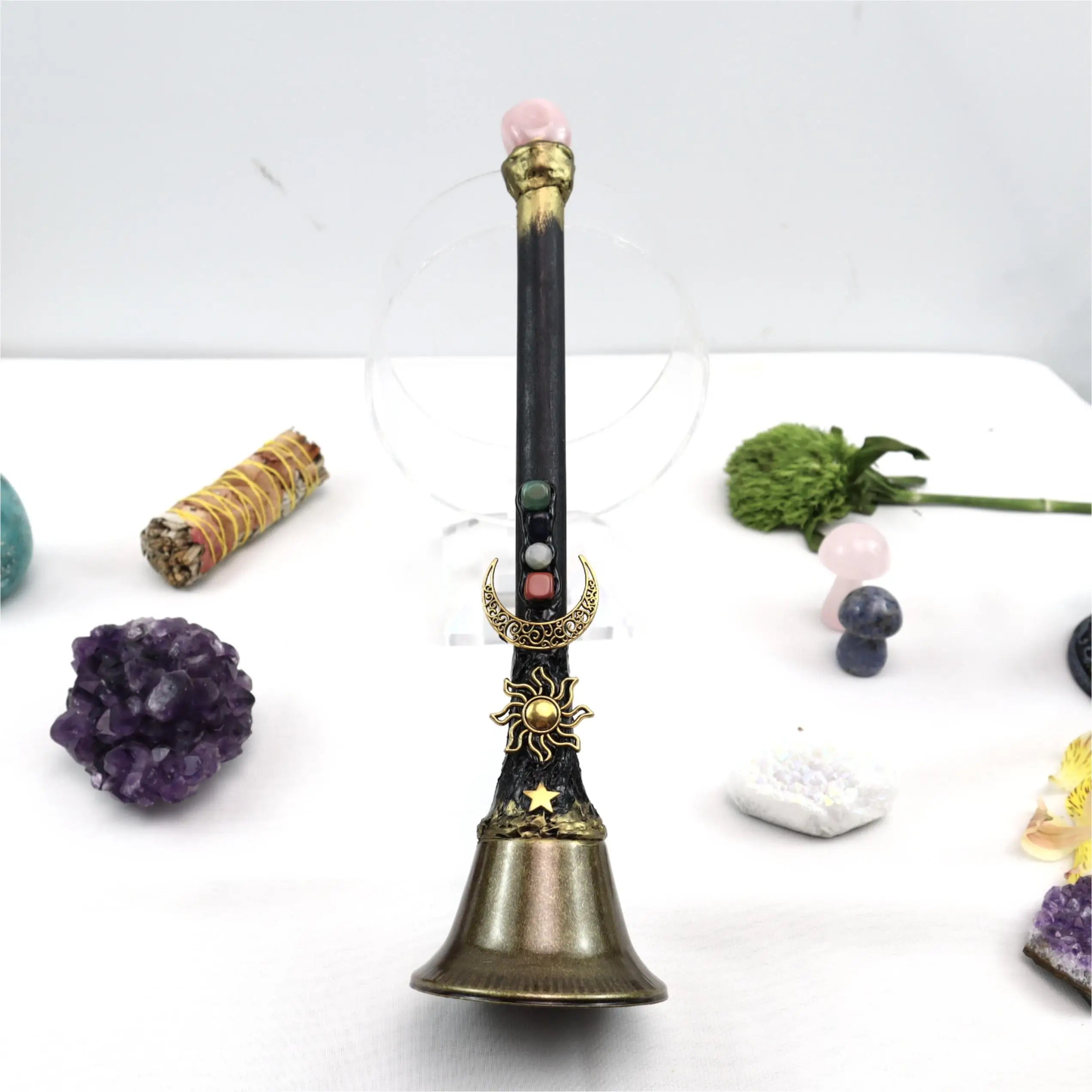 Crystal Charm Altar Bells