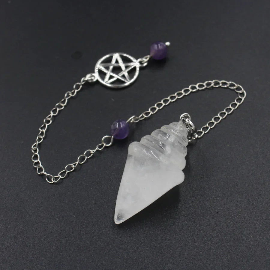 Pentacle Crystal Pendulums