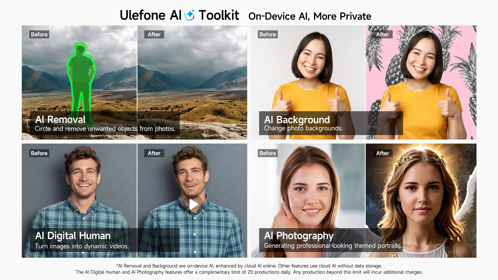 Ulefone AI Armor 28 Ultra 5G Thermal Imaging Rugged Phone MTK Dimensity 9300+ AMOLED Android Smartphone 1TB ROM