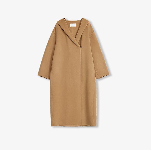 Fireladyfur Women's Hooded Cape | Australian Wool & Cashmere Blend"Magic World"-5
