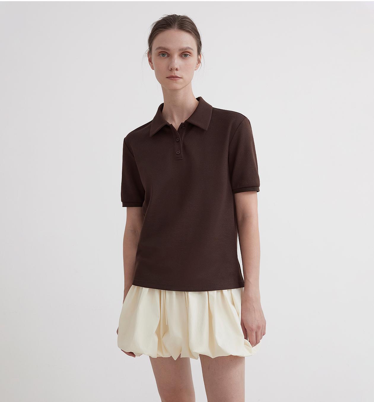 "Graeme" short-sleeved T-shirt with lapel polo shirt-4