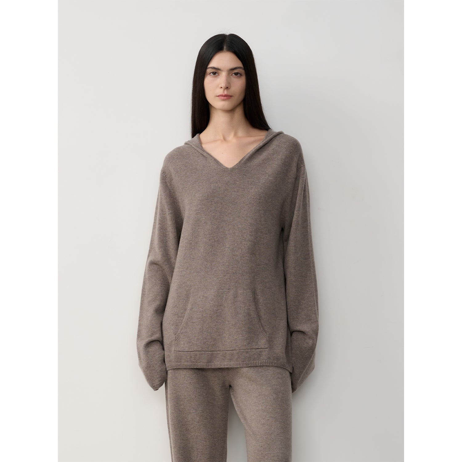 "Warm and waxy music" Australian merino wool knitted suit-0