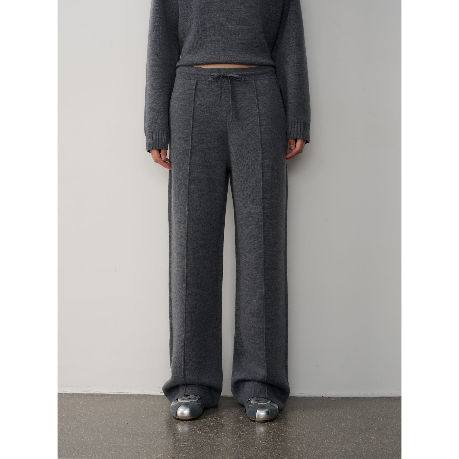 "Urban One" Wool Hooded Knit Outfit-10