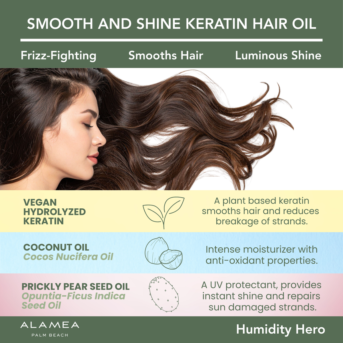 Humidity Hero Smooth and Shine Keratin Hair Oil