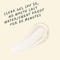 clear gel spf 50 - broad spectrum water resistant