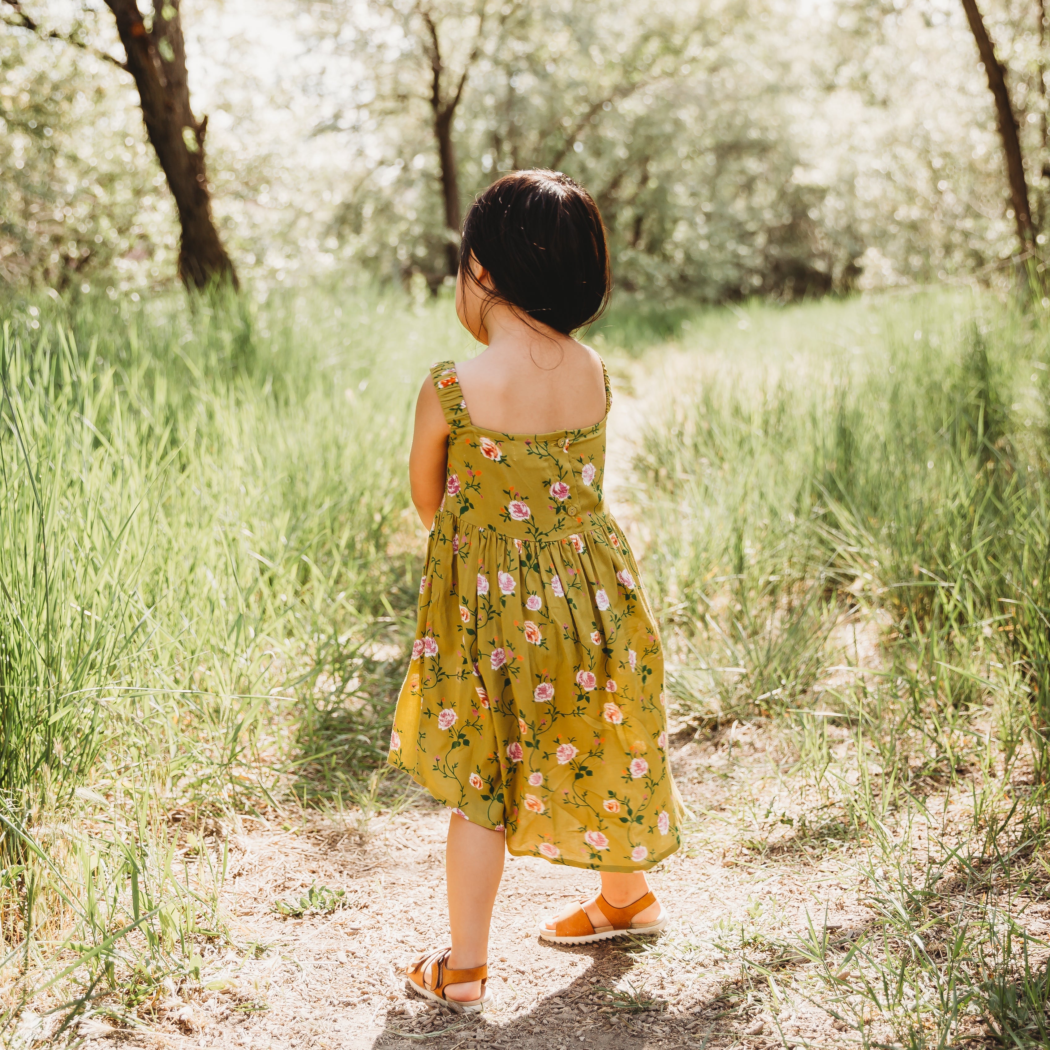 Smocking High & Low Dress