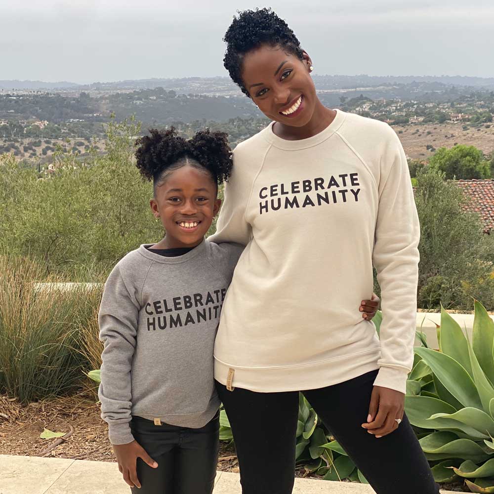 CELEBRATE HUMANITY SWEATSHIRT | YOUTH CREWNECK-1