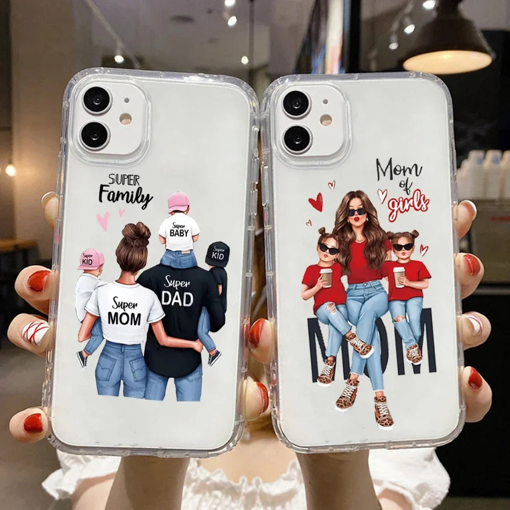 Fashion Super Mom Dad Phone Case