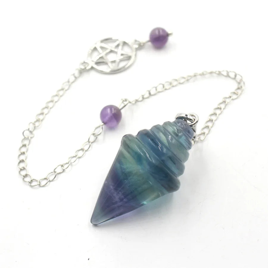 Pentacle Crystal Pendulums