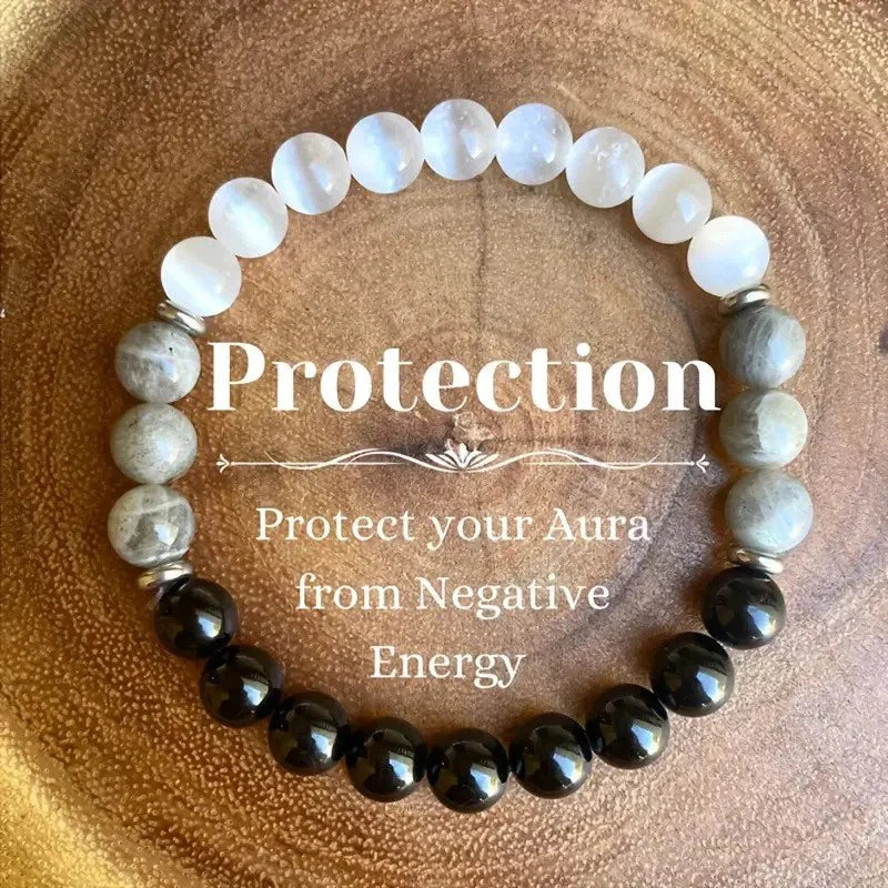 Intention Stone Bead Bracelets