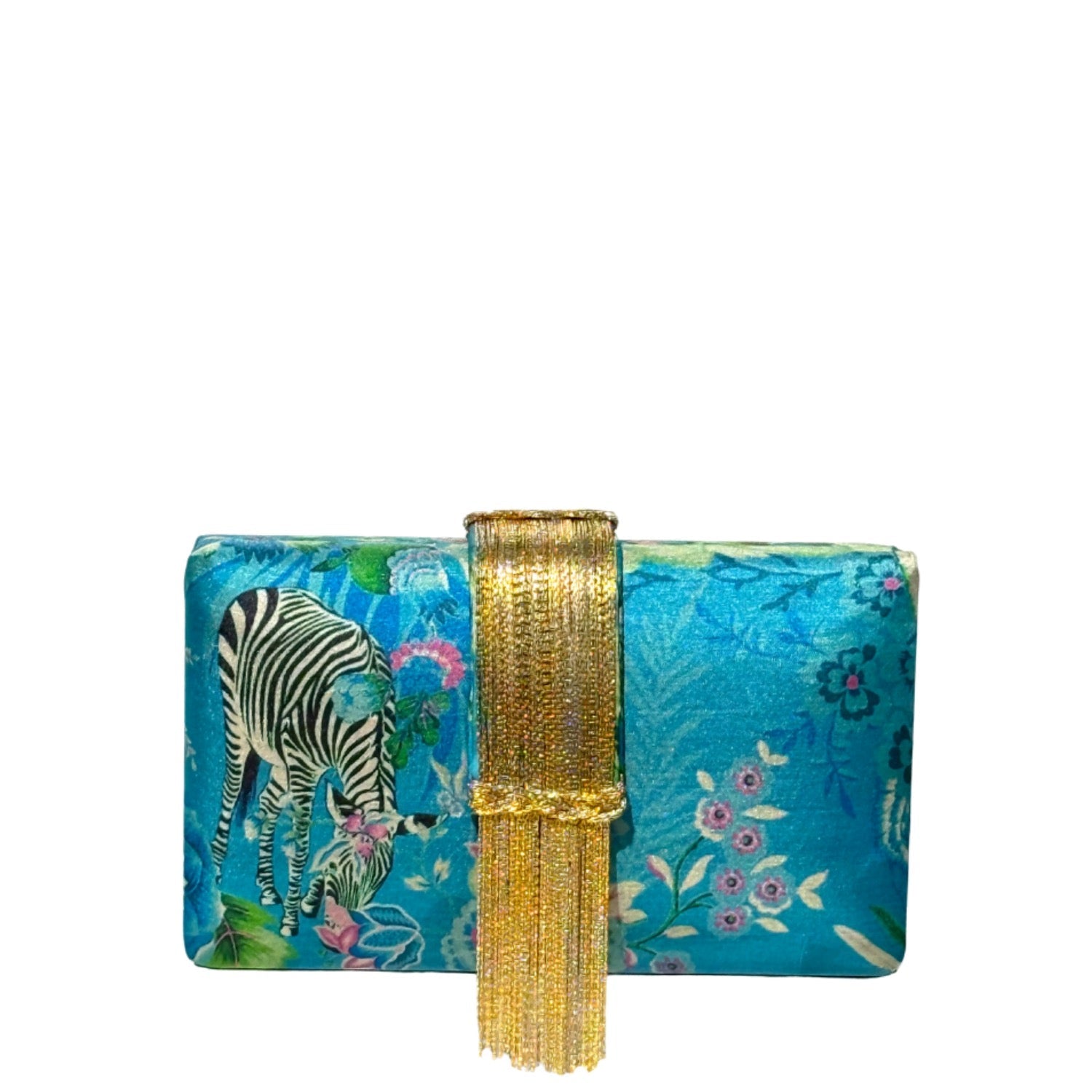 Safari Fringe Clutch