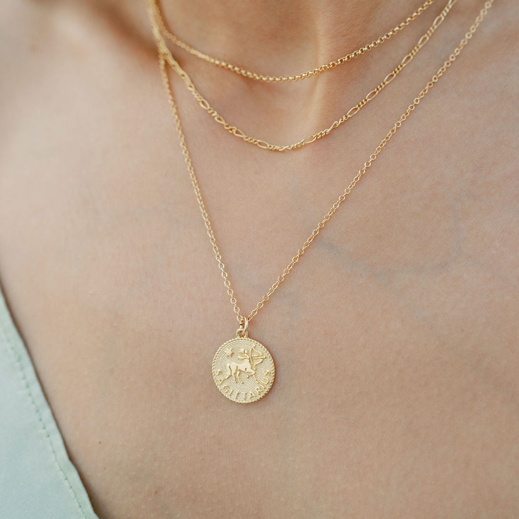 Sagittarius Zodiac Necklace
