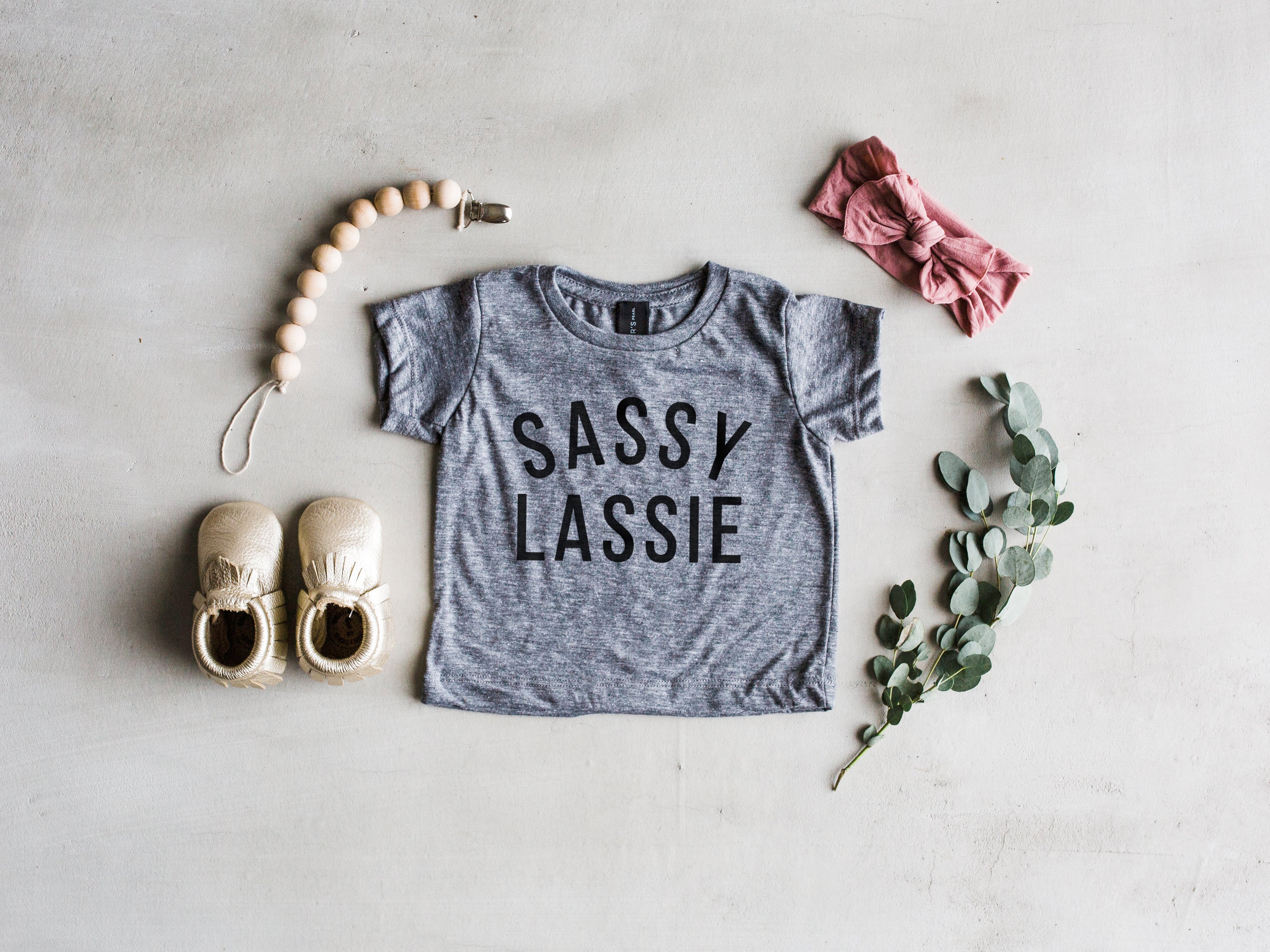 Sassy Lassie Baby & Kids Tee
