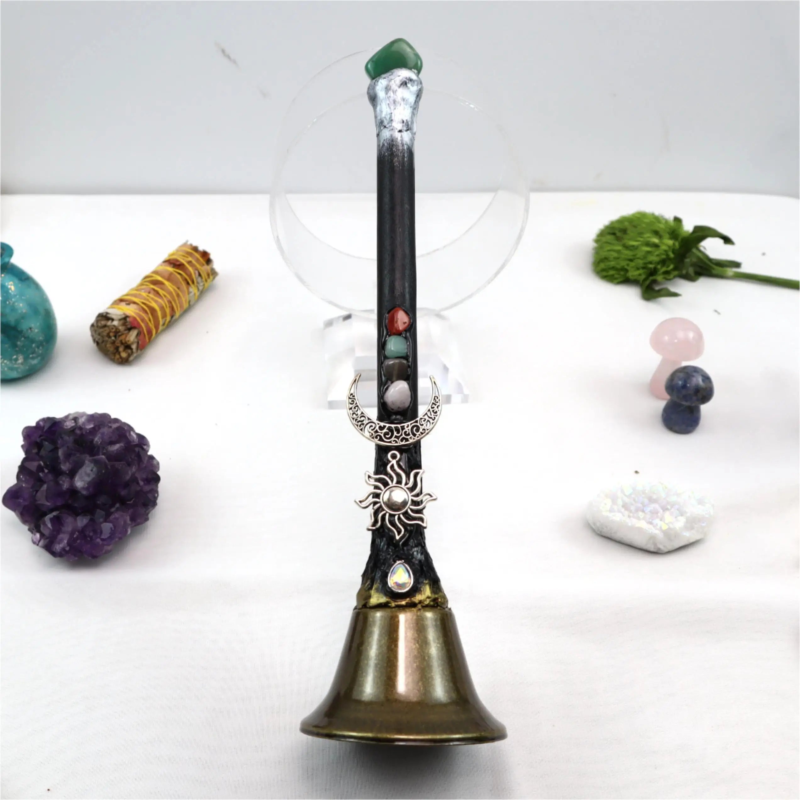 Crystal Charm Altar Bells