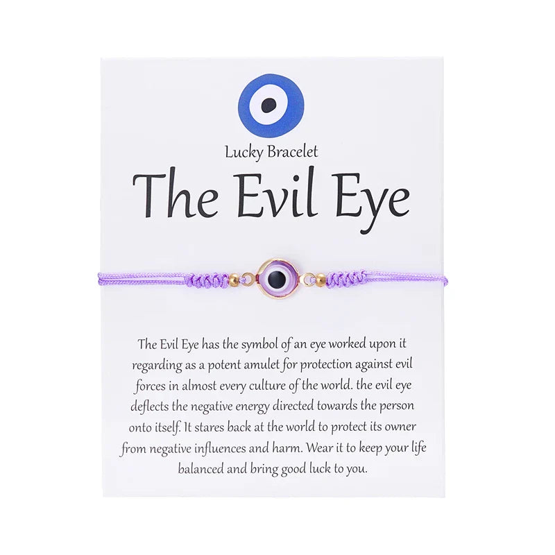 Evil Eye Cord Bracelets