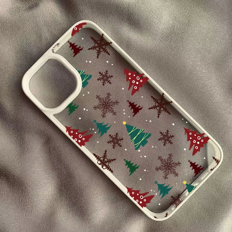Christmas Tree Snowman Phone Case