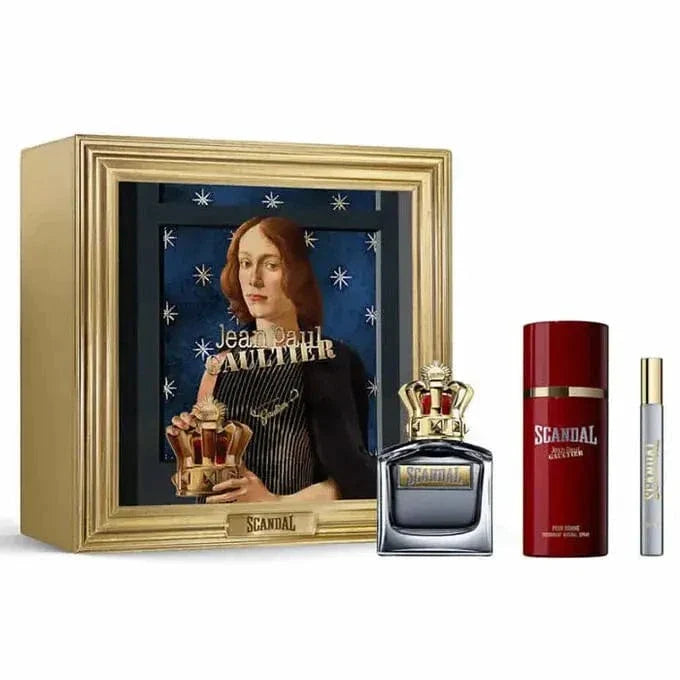 Scandal Pour Homme By Jean Paul Gaultier For Men 3Pcs Set EDP Spray