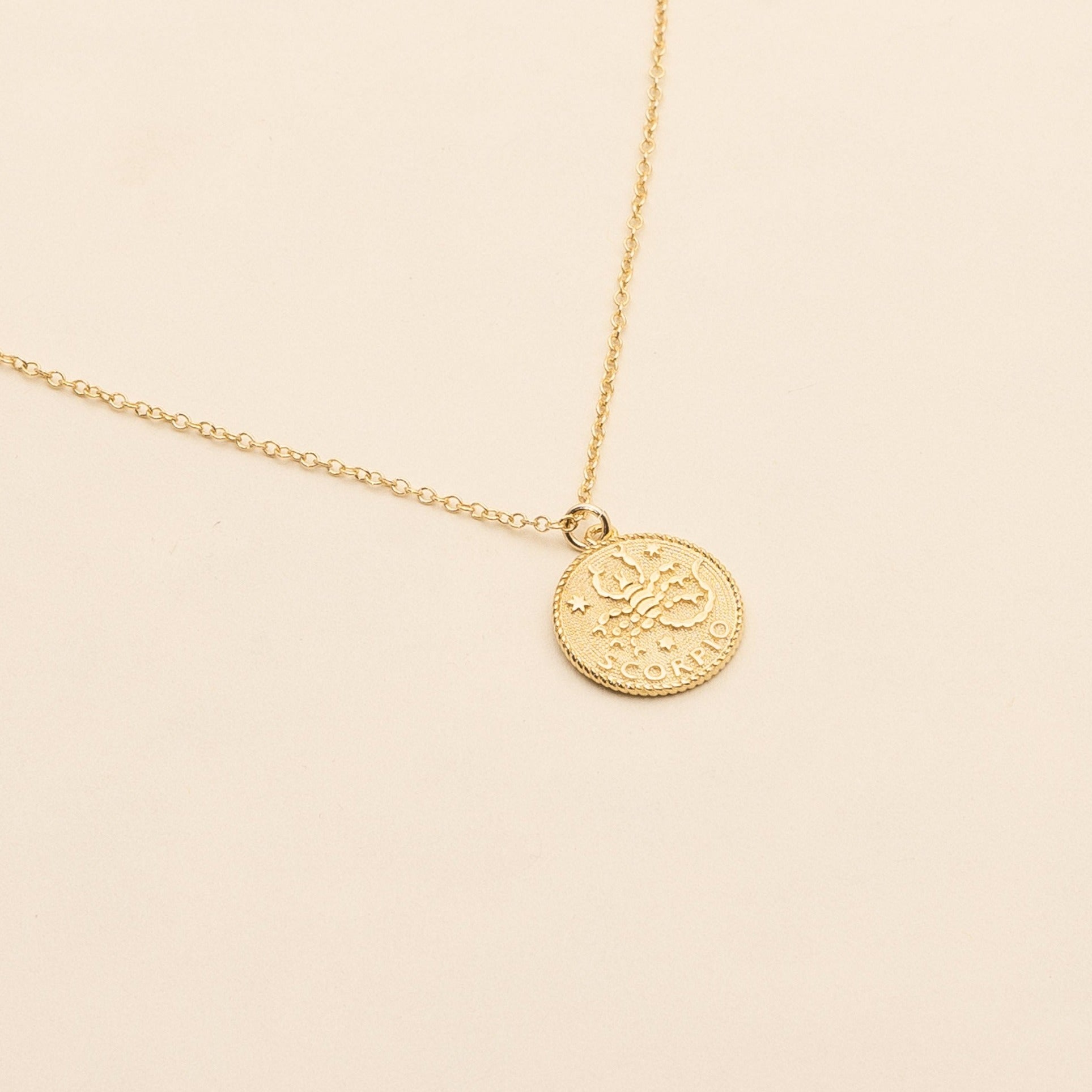 Scorpio Zodiac Necklace