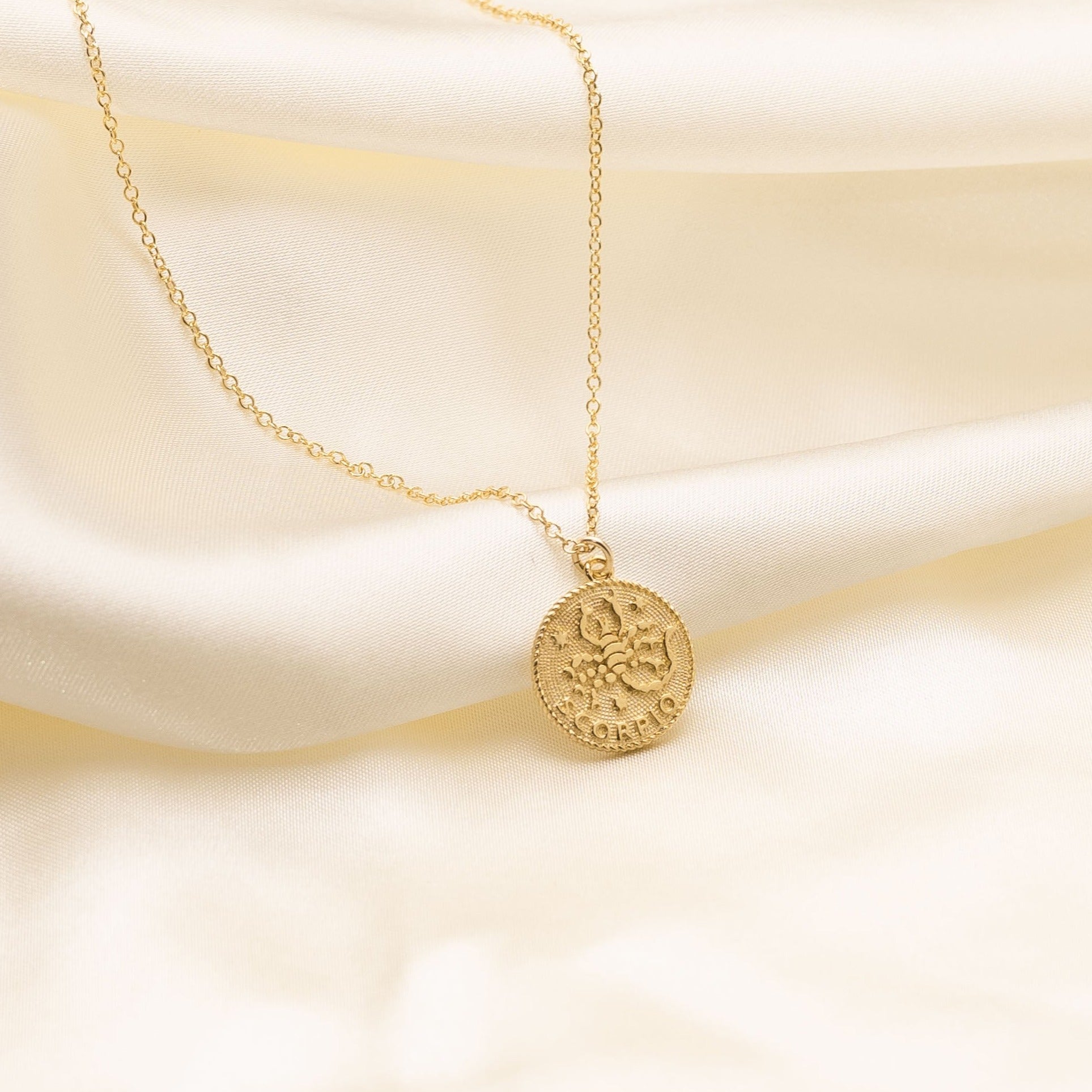 Scorpio Zodiac Necklace