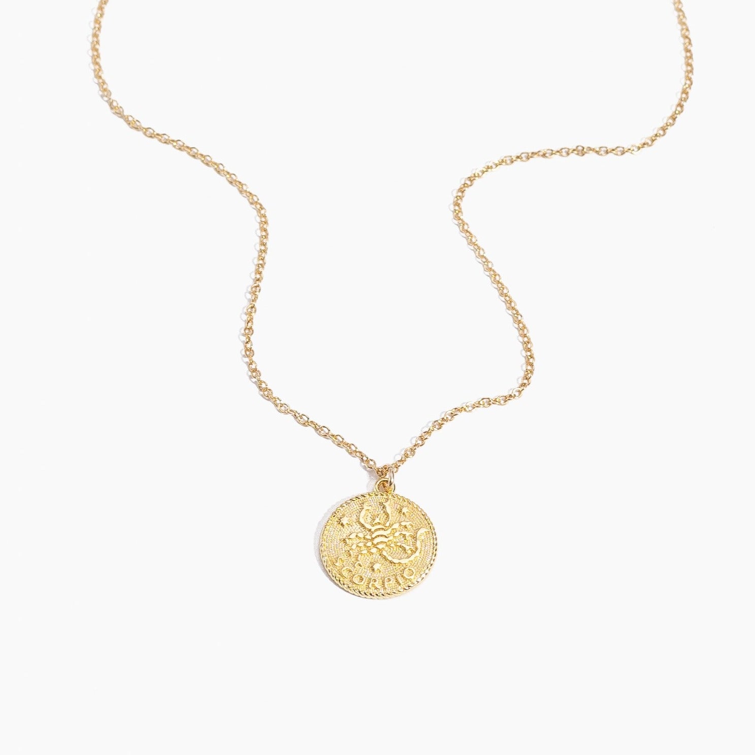 Scorpio Zodiac Necklace