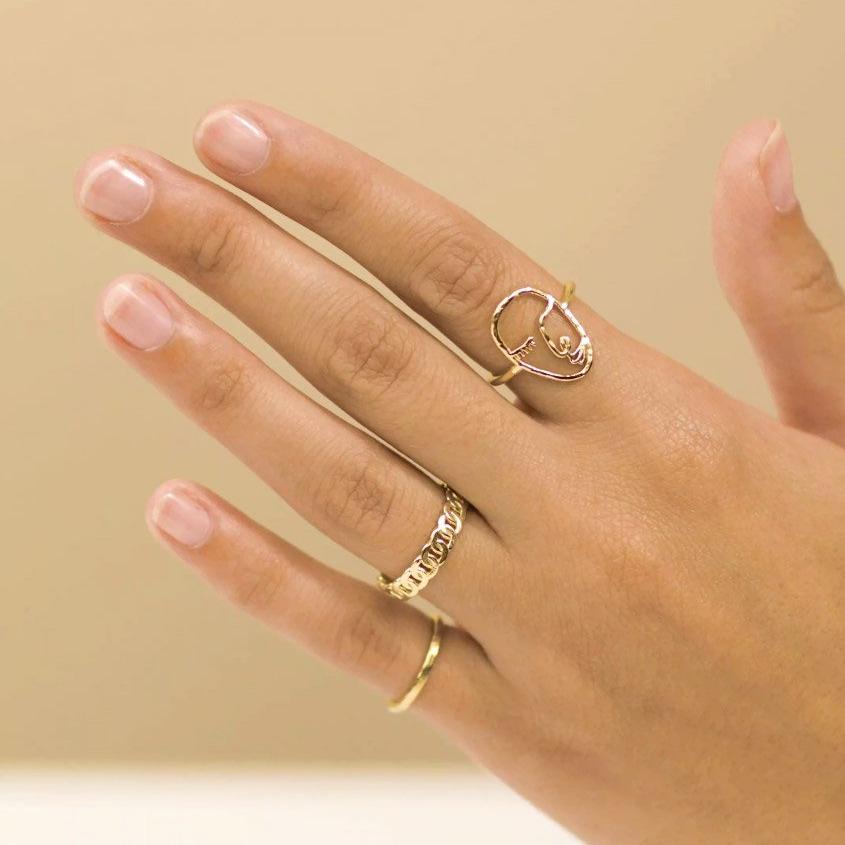 Figaro Chain Ring