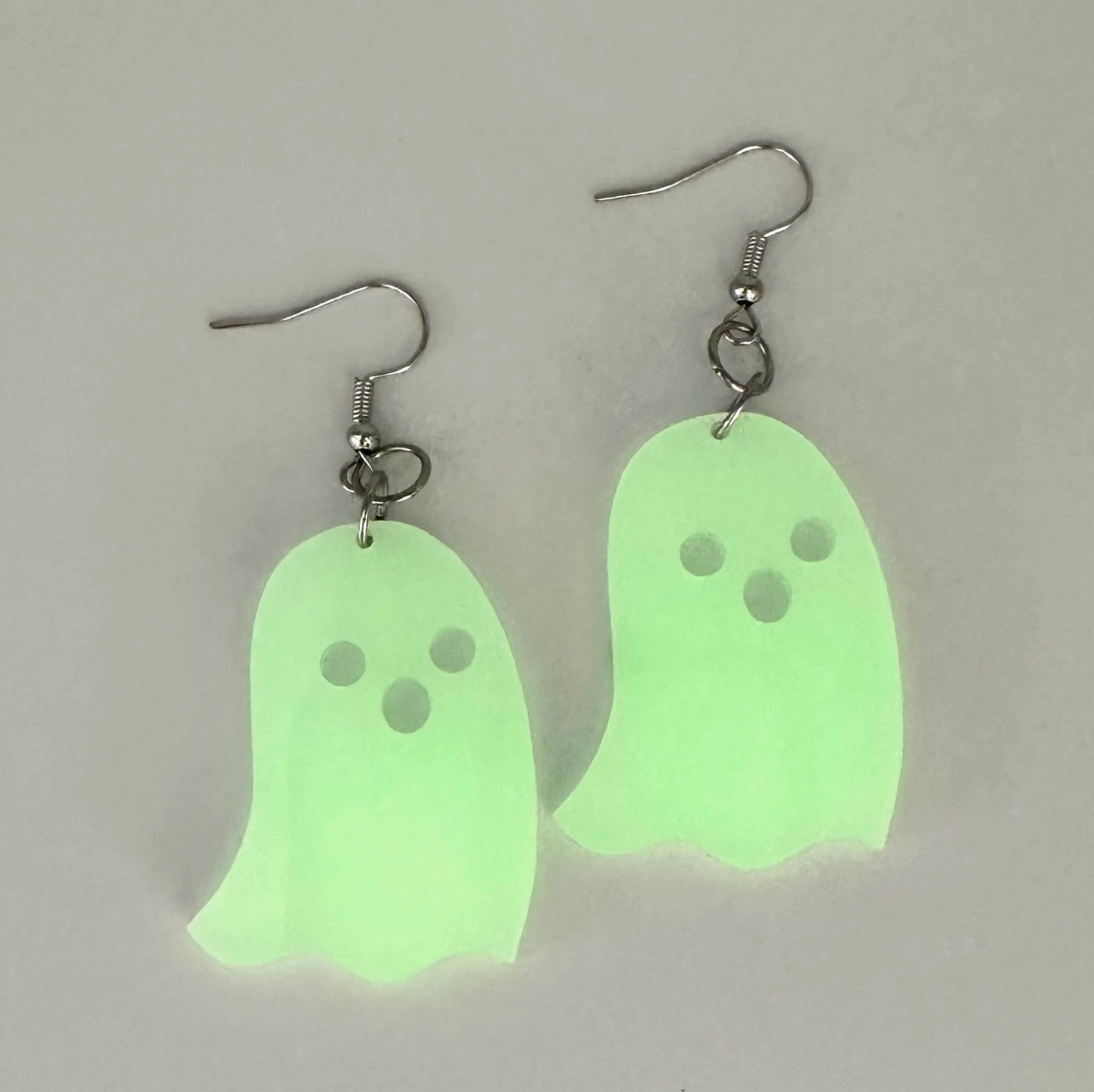 Ghost Dangle Earrings by BOBBYK