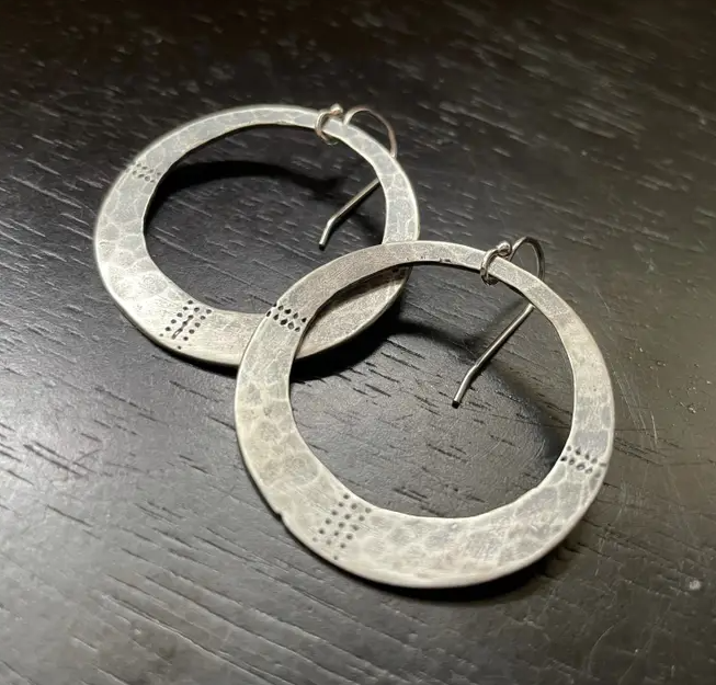 Orijen's Divine Earrings: Your choice of Brass or Silver!