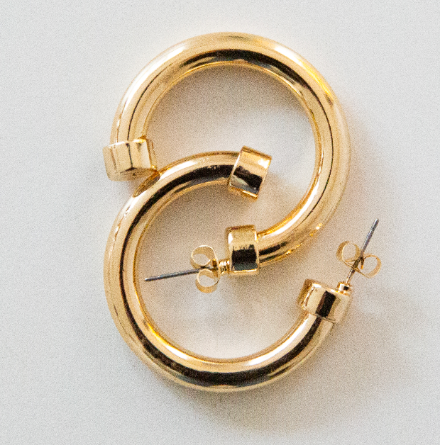 Mini Hoops - Gold