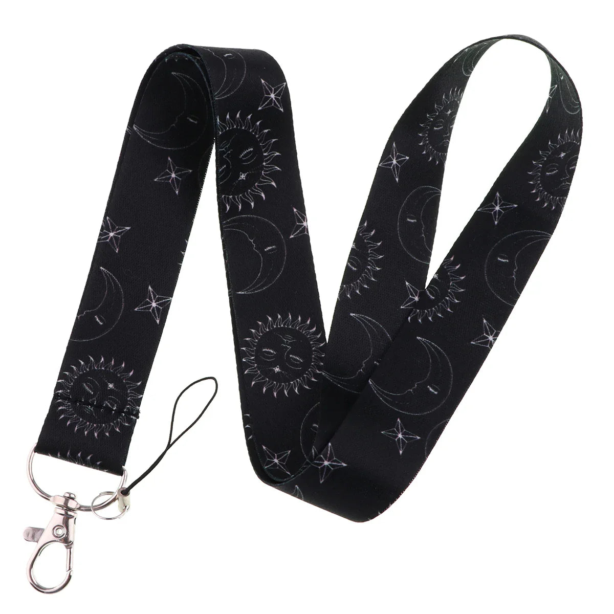 Witchy Lanyard Key Ring Badge