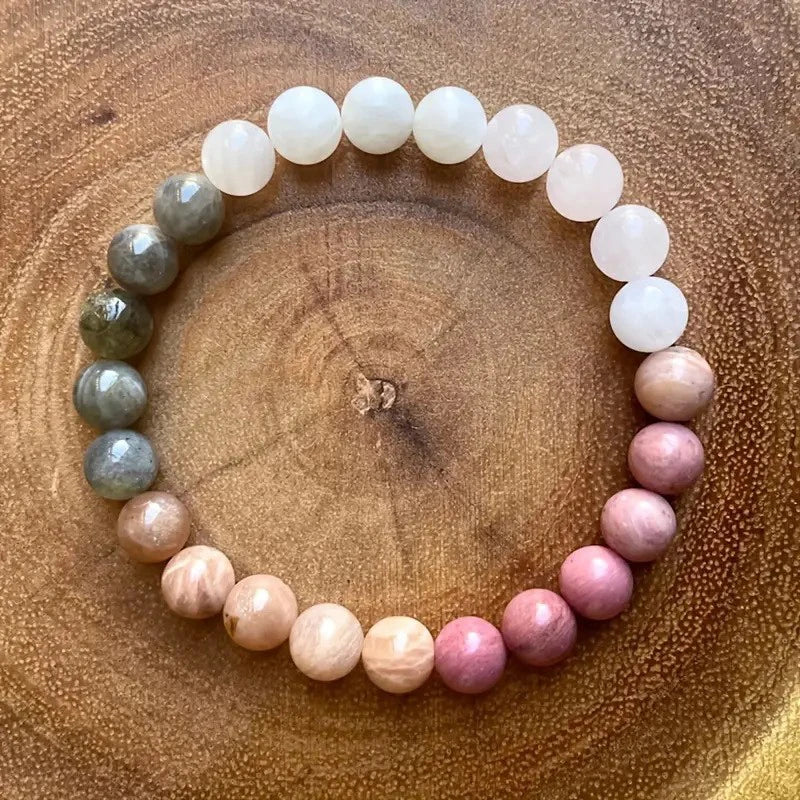 Intention Stone Bead Bracelets