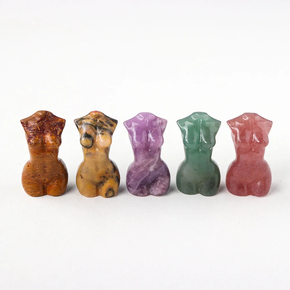 Crystal Female Figurines