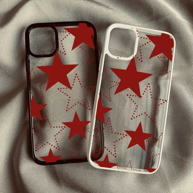 Fashion Five-pointed Star Phone Case