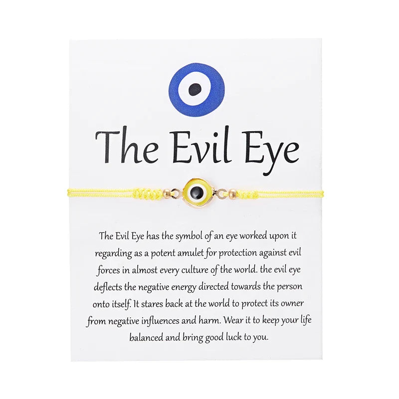 Evil Eye Cord Bracelets